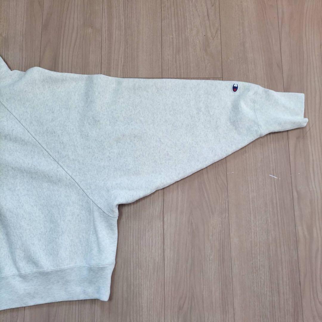 別注【CHAMPION/チャンピオン】 for JS ハーフジップスウェット