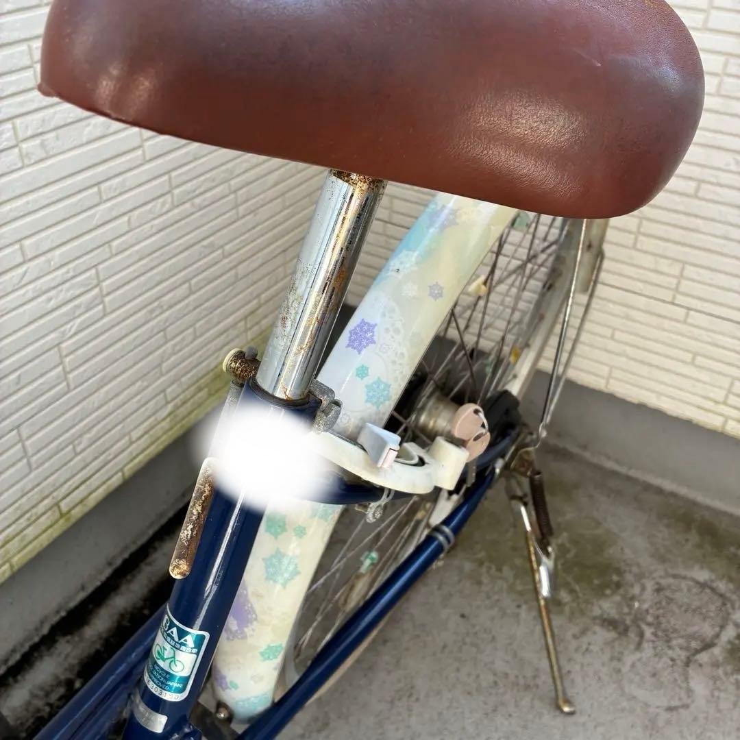 【山口県】ブリヂストン 女の子 自転車 リコリーナ24インチ ブルー