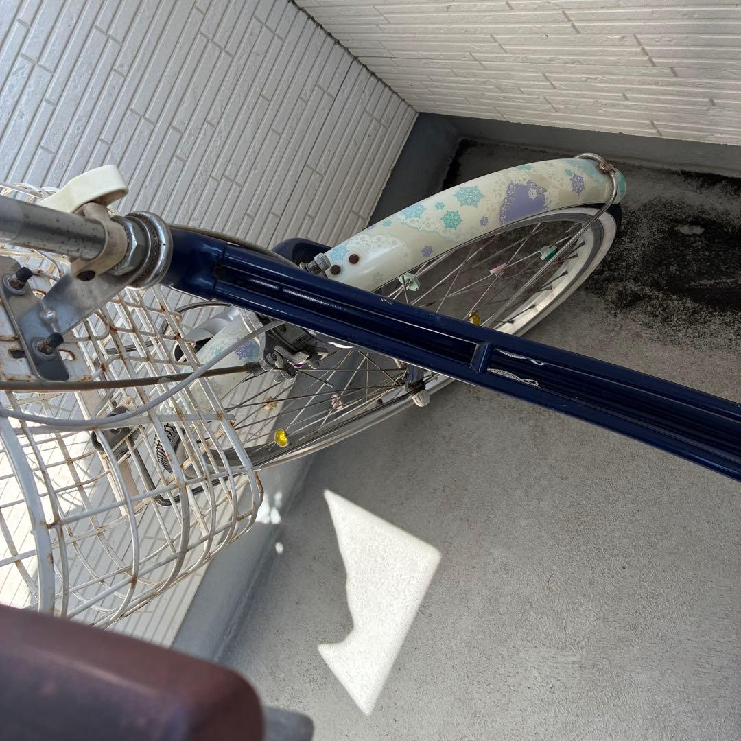 【山口県】ブリヂストン 女の子 自転車 リコリーナ24インチ ブルー