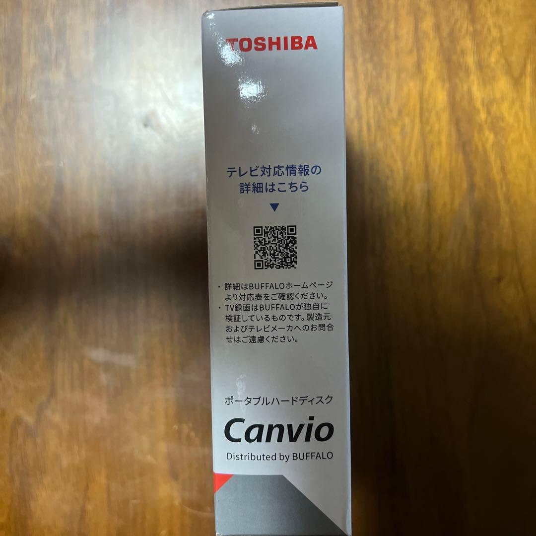 TOSHIBA Canvio 2TB ポータブルハードディスク