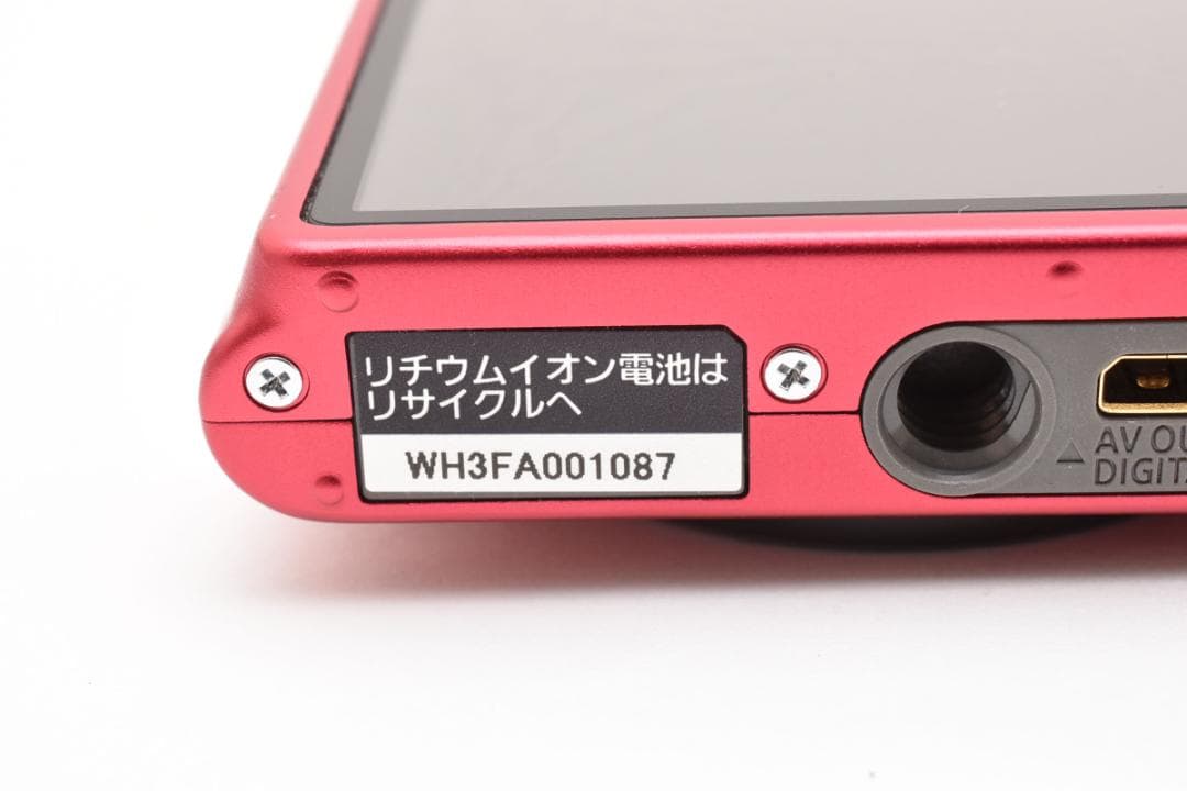 【美品】Panasonic LUMIX DMC-XS1 レッド　動作確認済