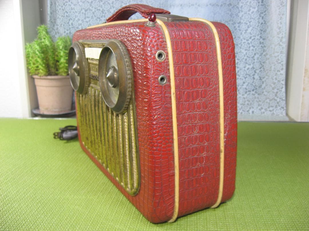 【超レア】ドイツ AKKORD Pinguin 55 UKW 7球真空管ラジオ