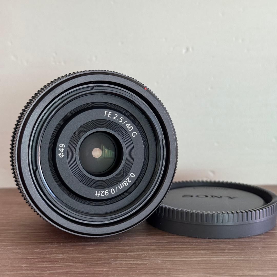 レンズ(単焦点) SONY FE 40mm F2.5 SEL40F25G + ALC-SH165