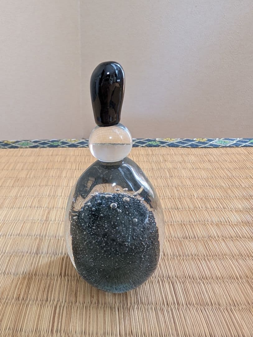 【SALE】ガラスのお雛様（ワタナベサラさん）【2月15日までの出品】