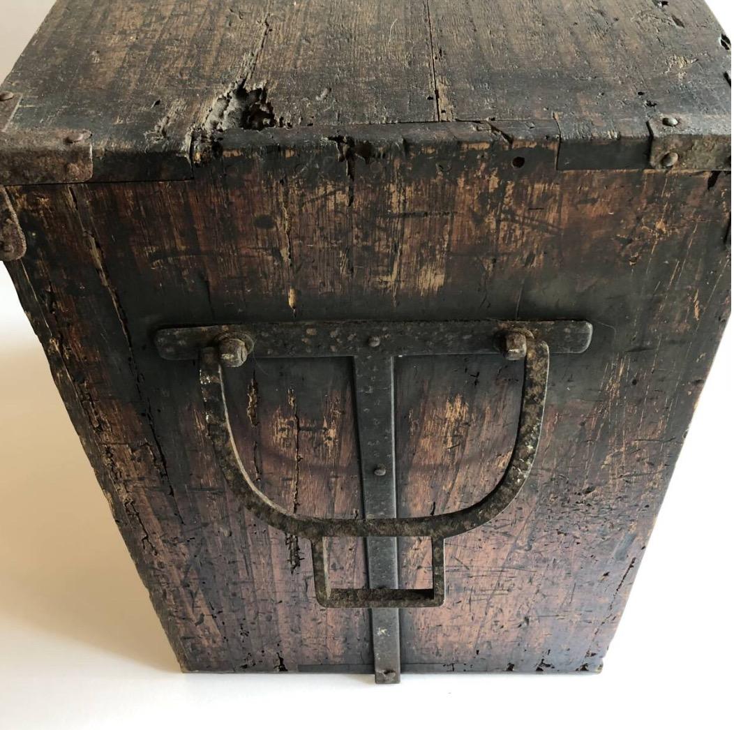 【大正期】アンティーク　小引き出し　小物入れ　木箱　アンティークチェスト　和家具