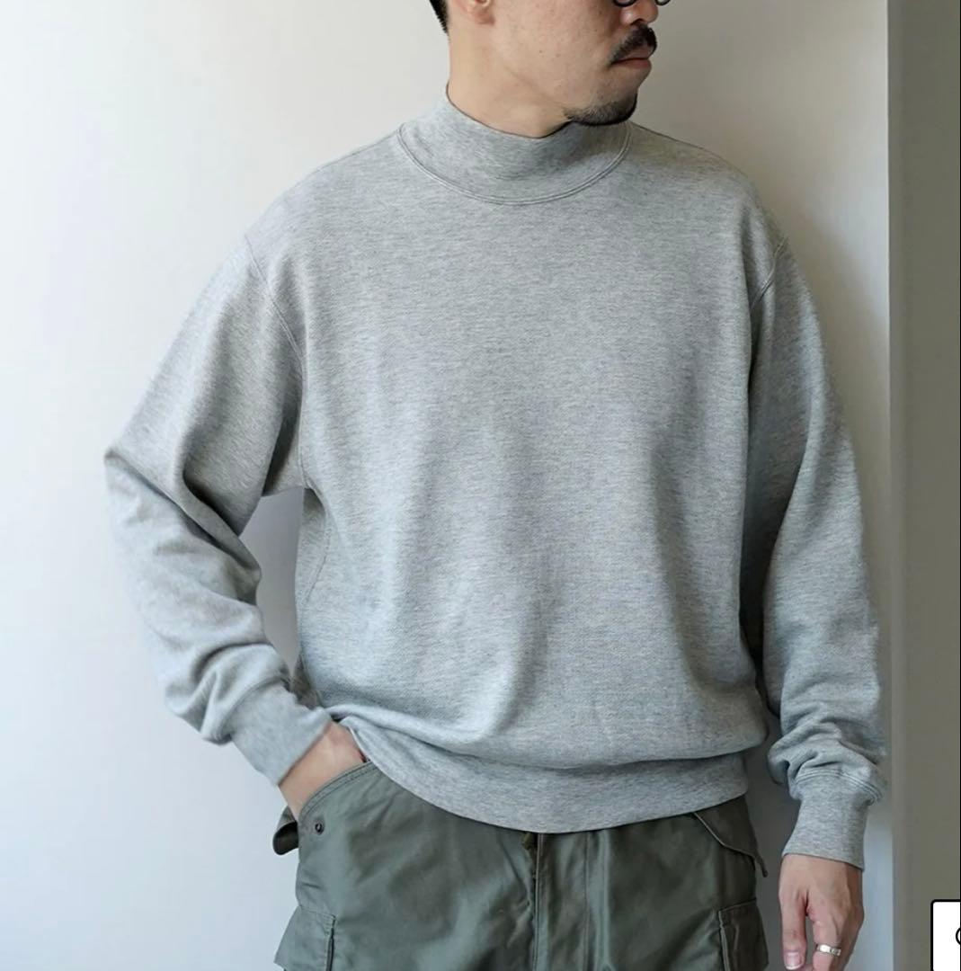 LIFiLL（リフィル） コットニー モックネック スウェット