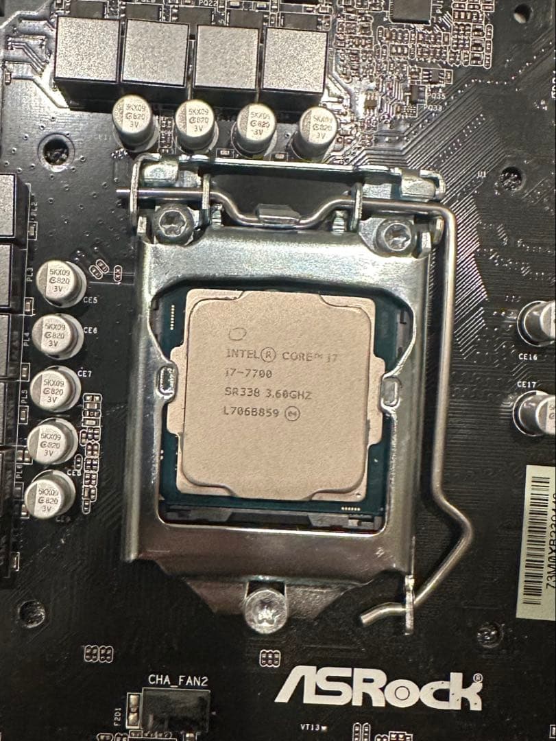 Core i7 7700 & ASRock H270 Pro4 セット商品