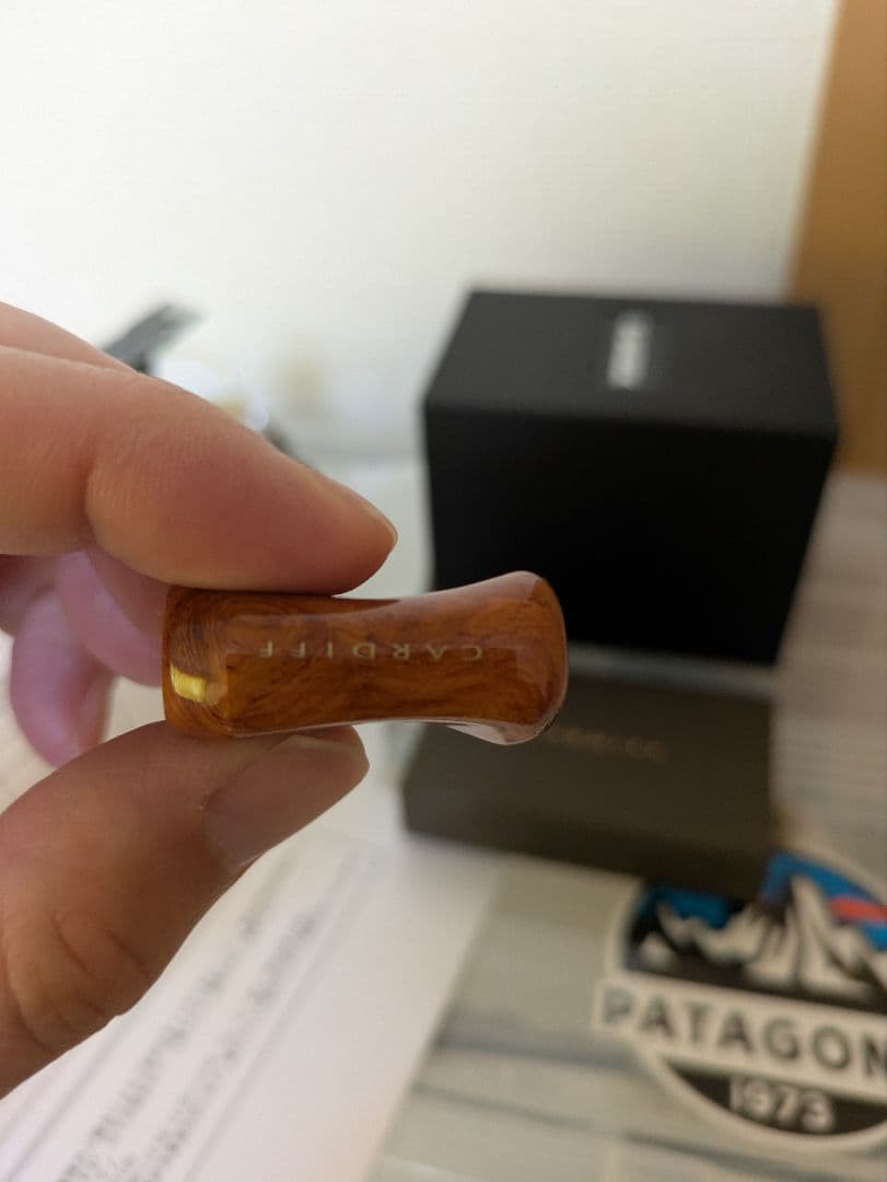 わたらせ樹脂工房　シマノ花梨ハンドルノブ