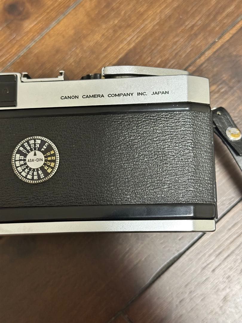 【ジャンク】キヤノン Ｐ型　ファインダーカメラ　レンズ　H.C5cm/2