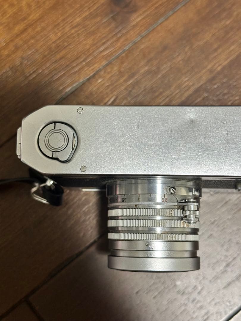 【ジャンク】キヤノン Ｐ型　ファインダーカメラ　レンズ　H.C5cm/2