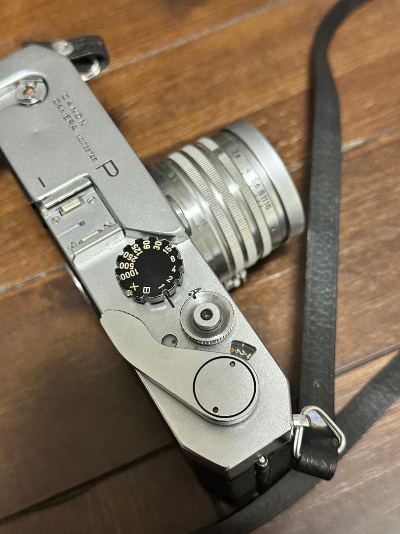 【ジャンク】キヤノン Ｐ型　ファインダーカメラ　レンズ　H.C5cm/2