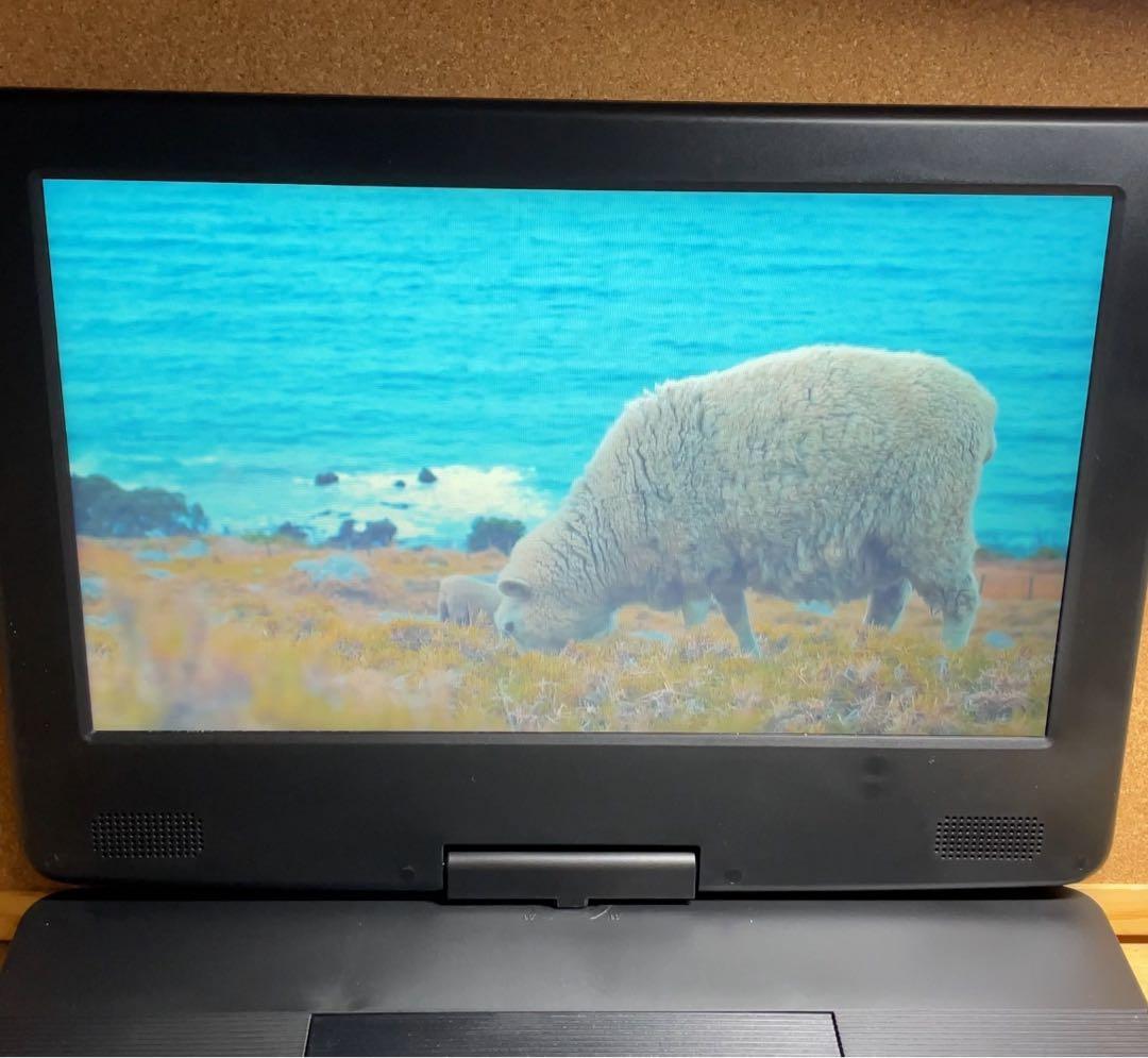 付属品完備 大画面ポータブルDVD・BD・Blu-ray・ブルーレイプレーヤー