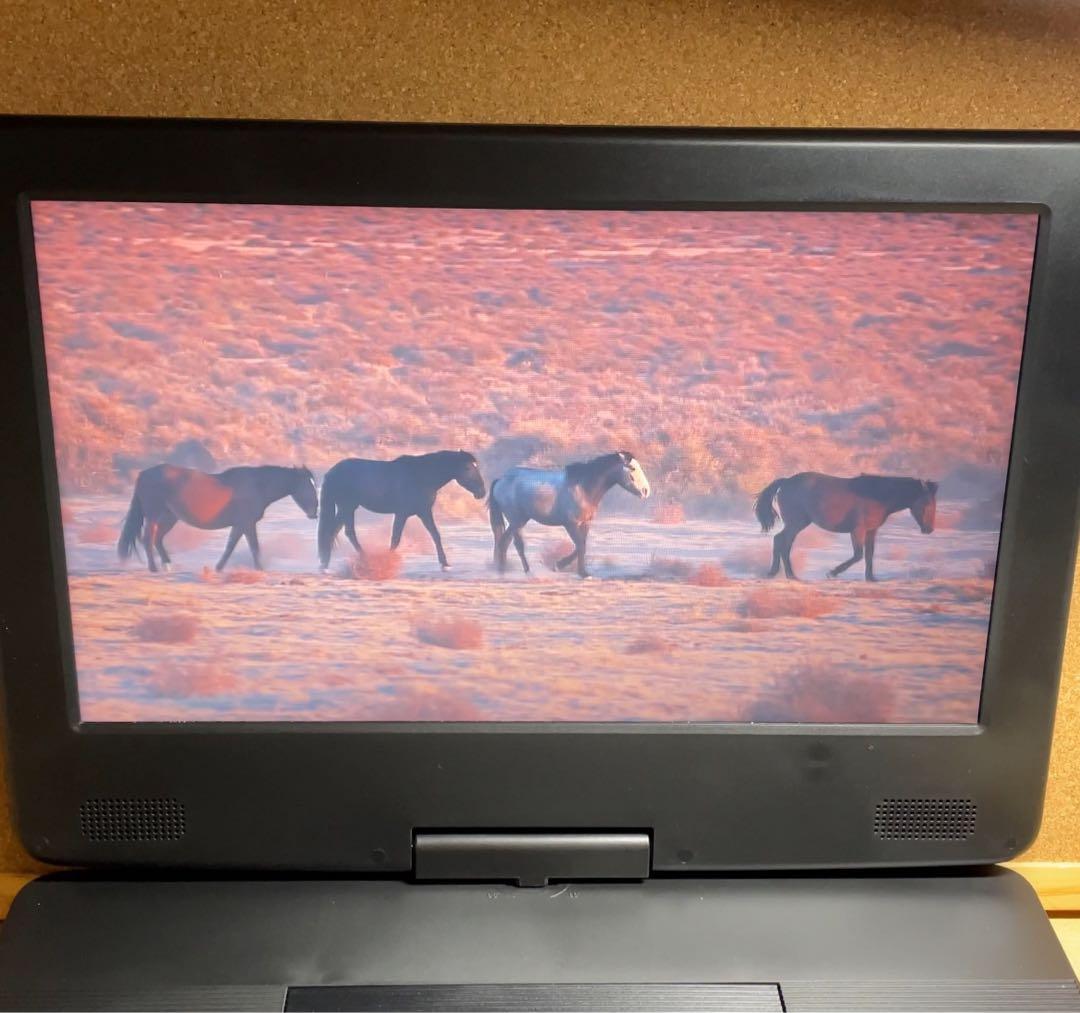 付属品完備 大画面ポータブルDVD・BD・Blu-ray・ブルーレイプレーヤー