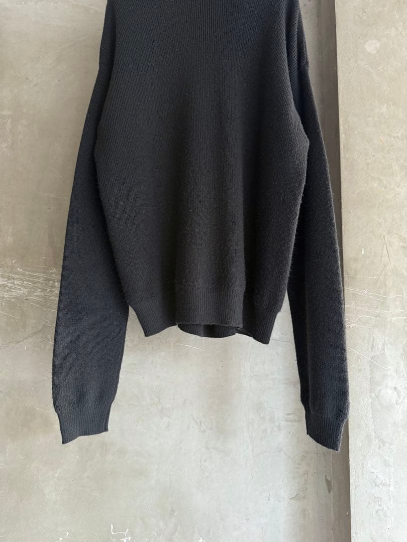 トップス 08 sircus 19AW RIDGE CREW NECK SWEATER