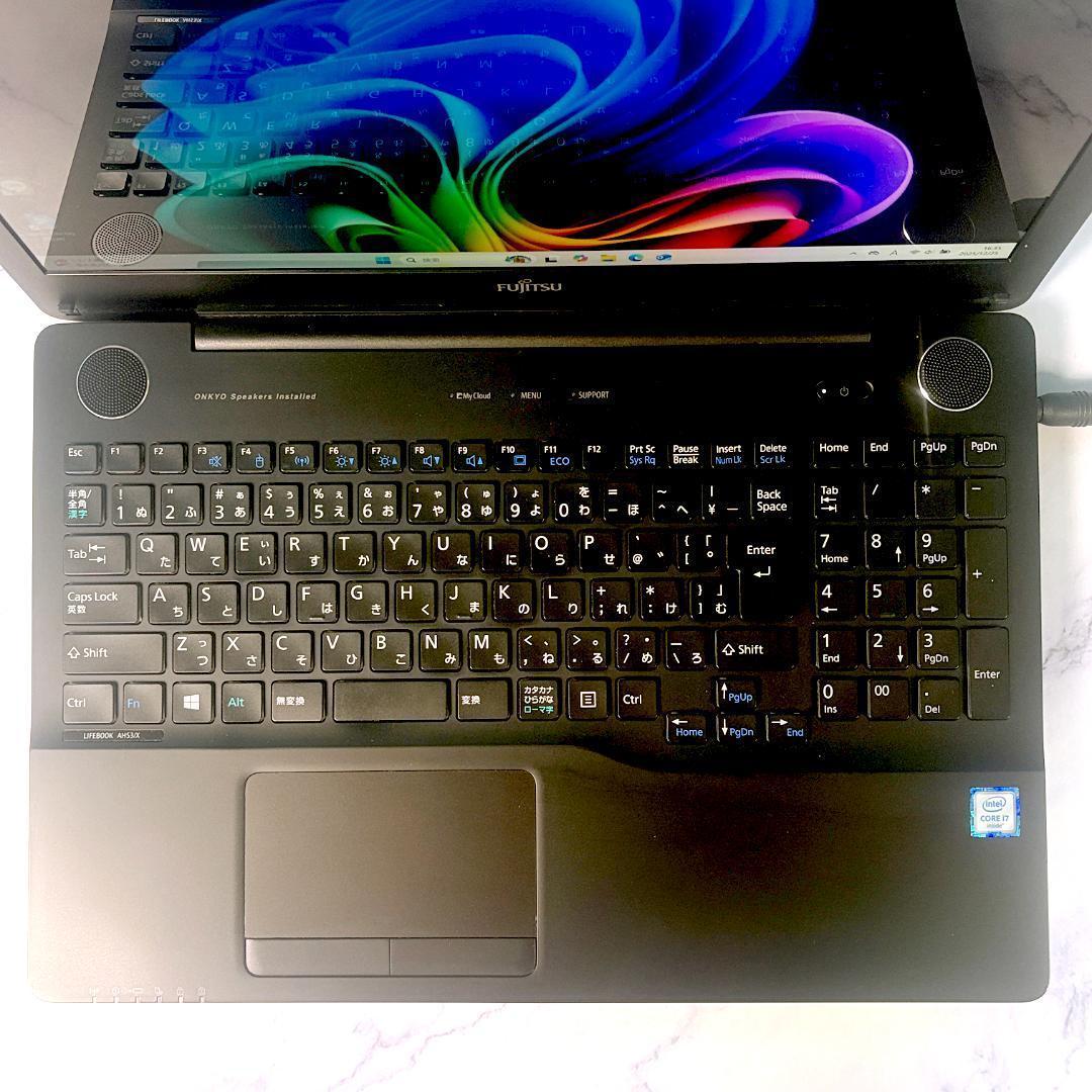 美品☆Corei7・8GB・SSD512・Win11・ブルーレイ・ノートパソコン