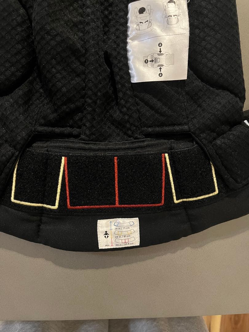 ergobaby オムニブリーズ　ブラック★スリコ収納袋付き