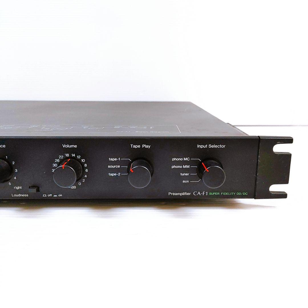 希少品 SANSUI 山水 サンスイ プリアンプ CA-F1