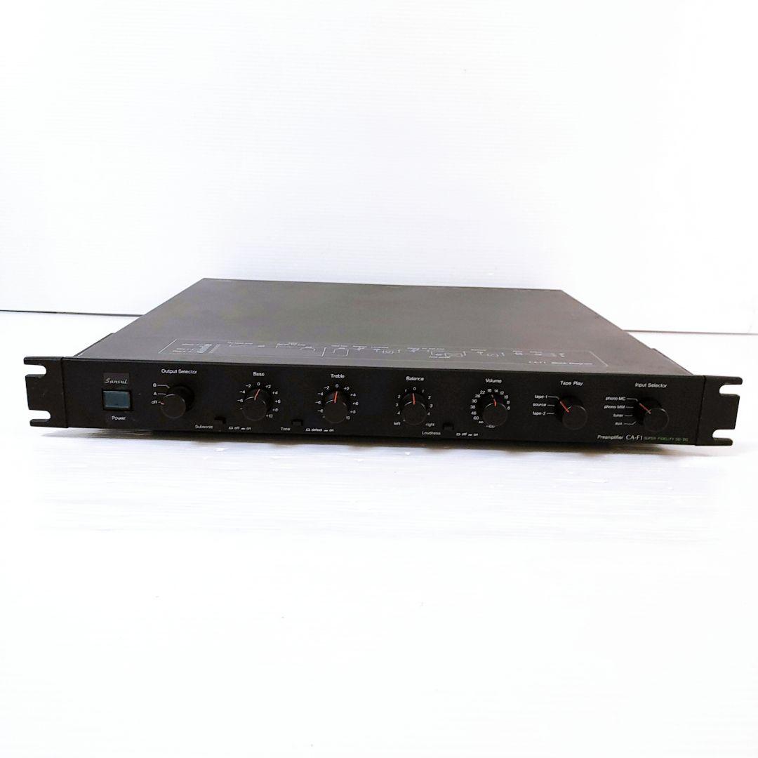 希少品 SANSUI 山水 サンスイ プリアンプ CA-F1