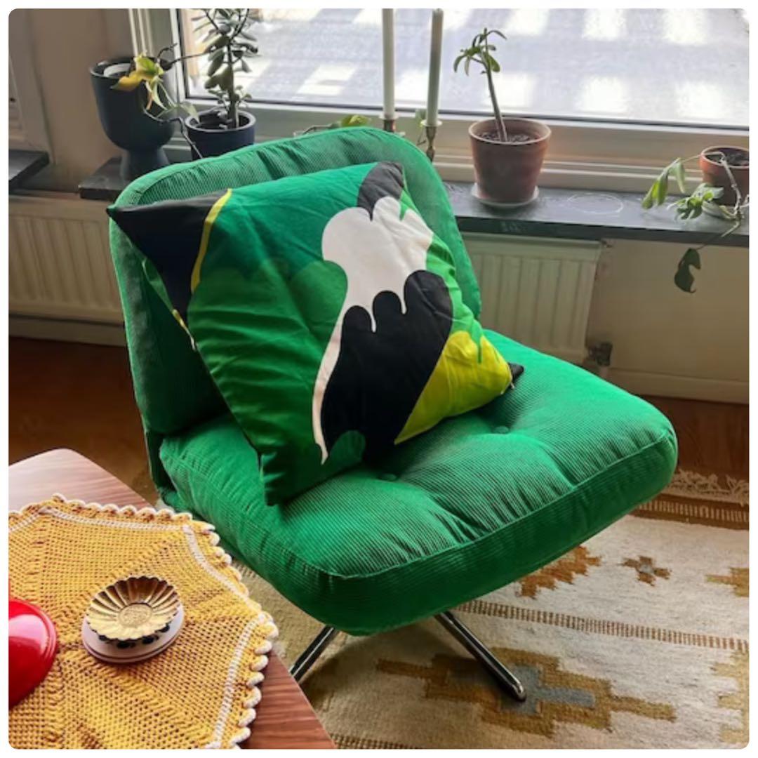 新品★未開封 ディヴリンゲ イケア 1人掛けソファ 回転パーソナルチェア