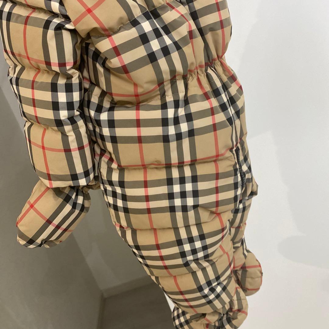 正規美品！Burberryバーバリーチェック新生児赤ちゃんボディースーツセット