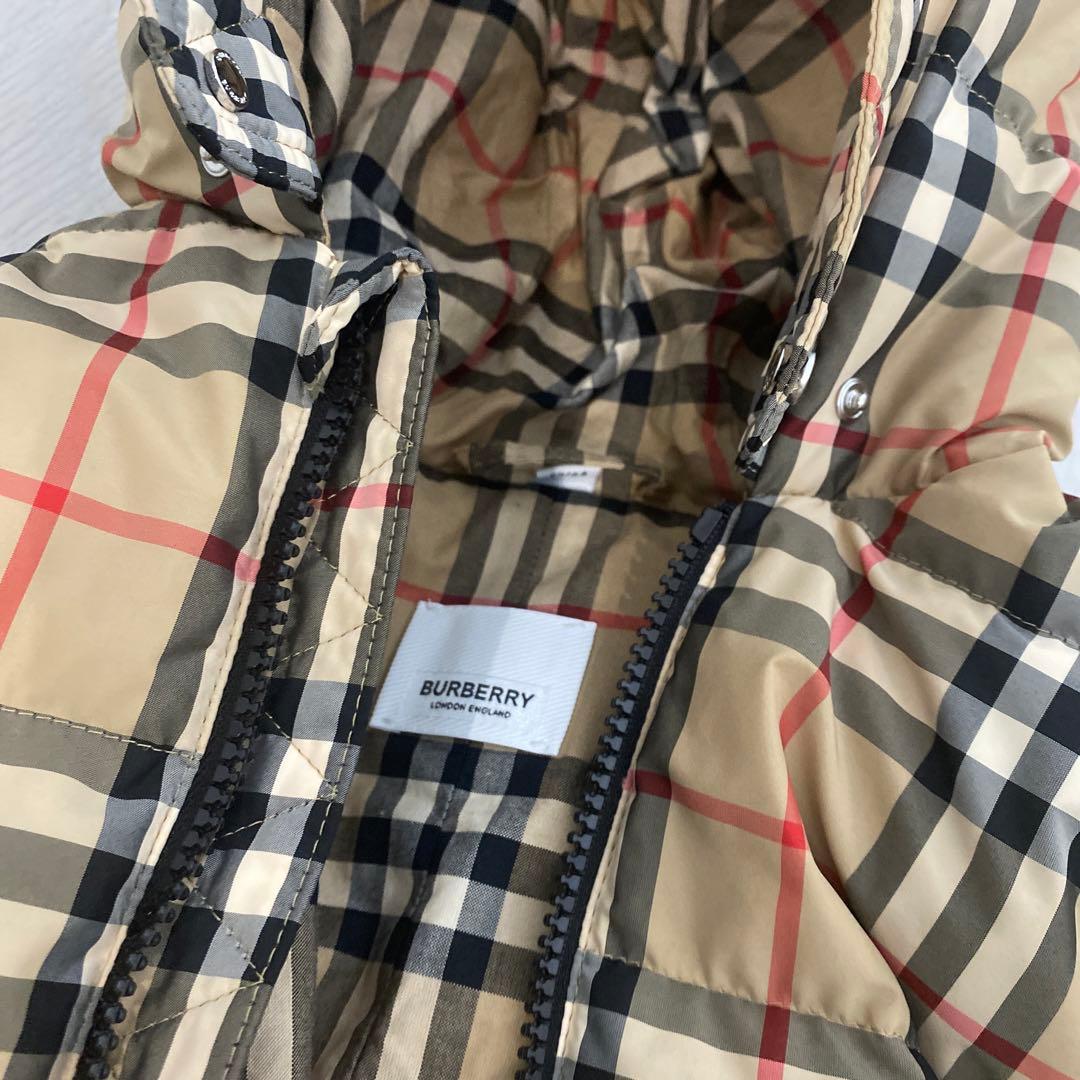 正規美品！Burberryバーバリーチェック新生児赤ちゃんボディースーツセット