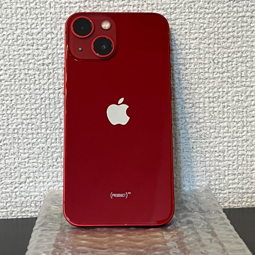 【ジャンク】ドコモ iPhone 13 mini 128GB レッド【動確済】