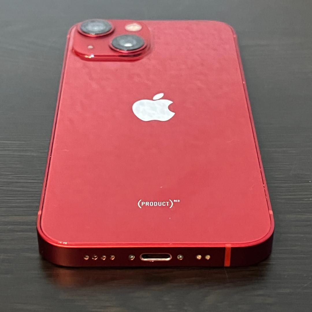 【ジャンク】ドコモ iPhone 13 mini 128GB レッド【動確済】