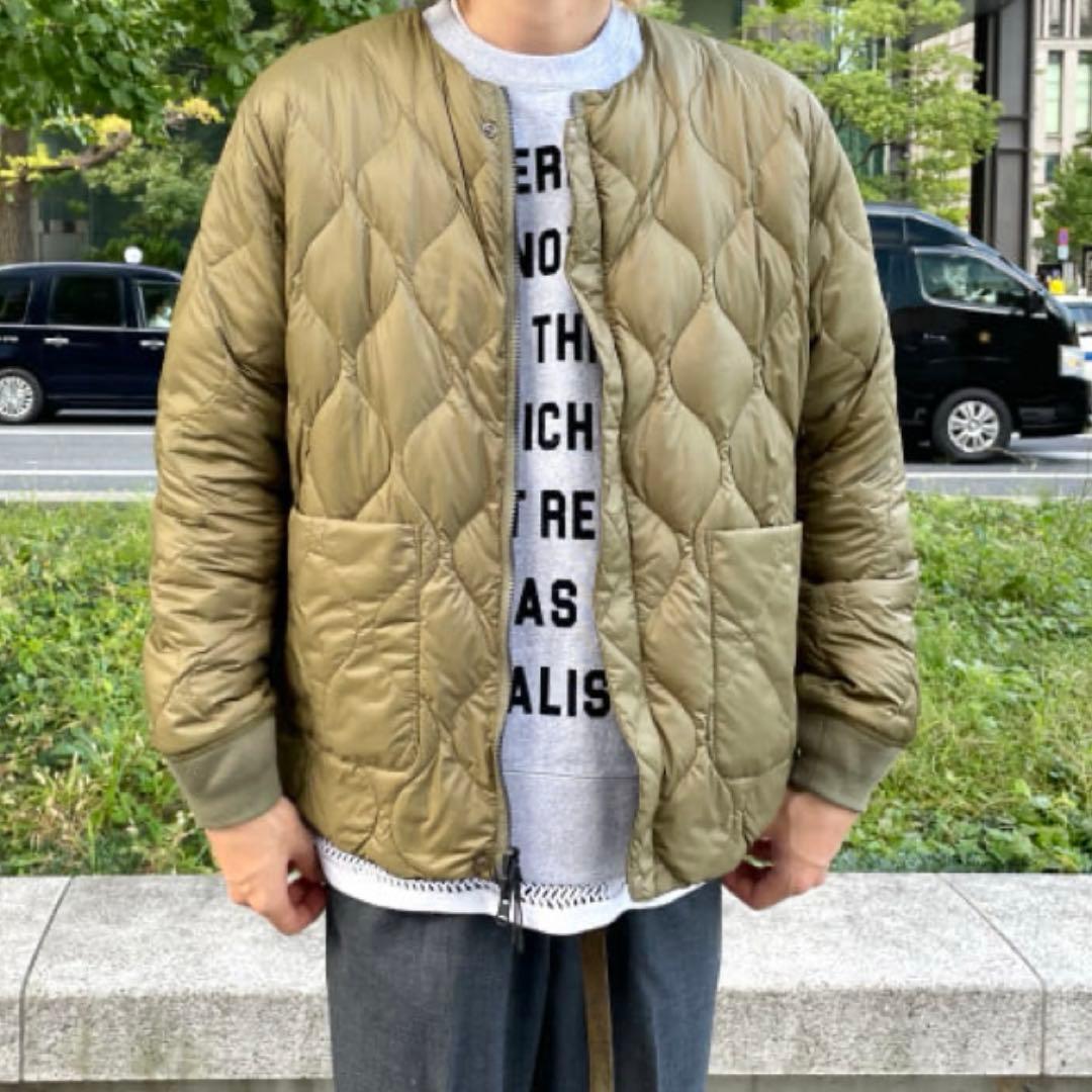 タグ付き【未使用品】TAION 別注 ミリタリー リバーシブル インナーダウン