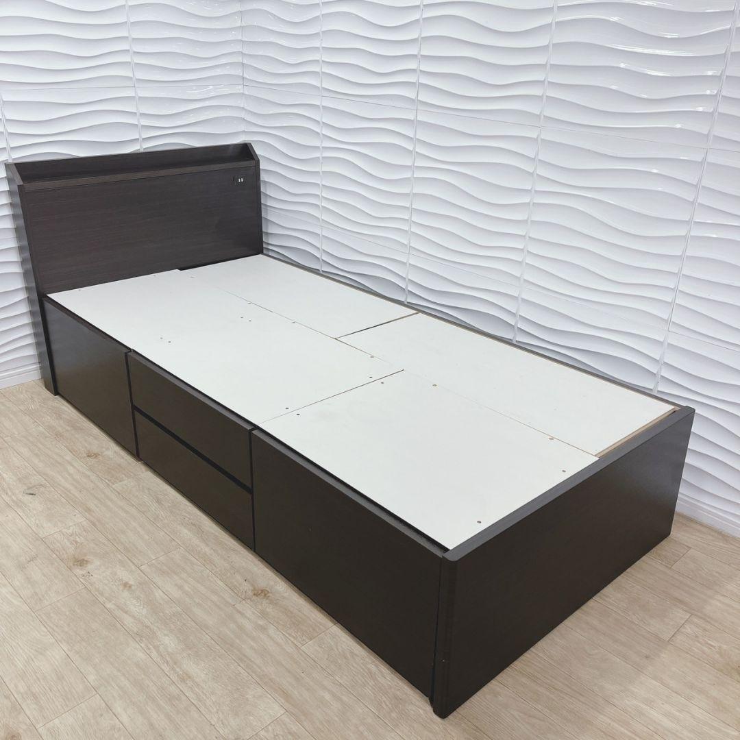 ◇ニトリ◇ベッドフレーム◇シングル◇コンセント収納付◇大阪兵庫京都奈良滋賀和歌山