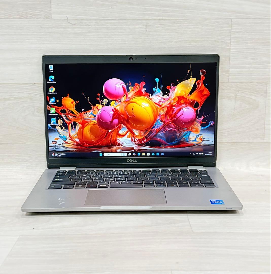 11世代Corei5デルノートDell Latitude/8GB/SSDフルHD