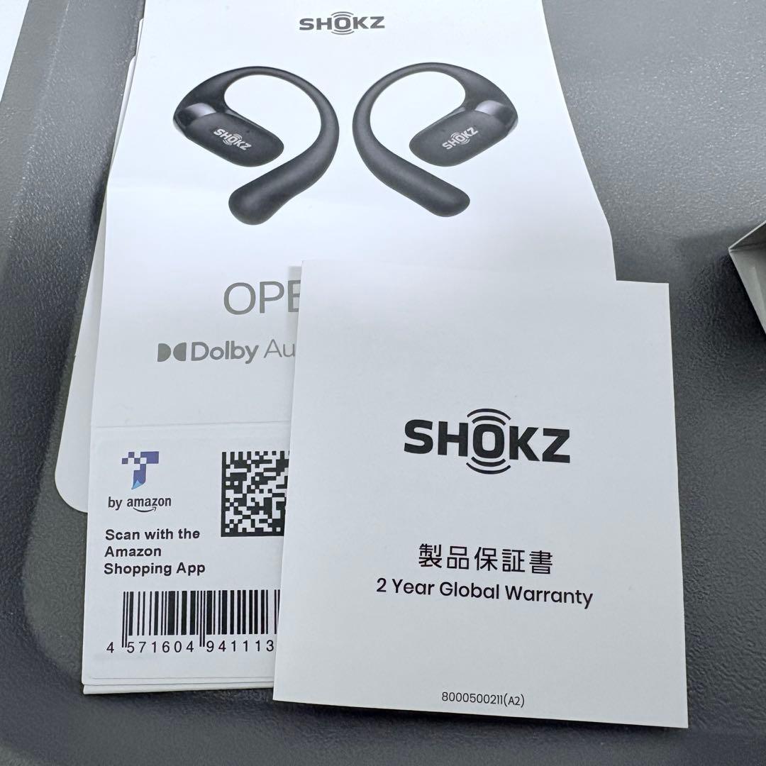 SHOKZ OPENFIT2+ Plusワイヤレスイヤホン