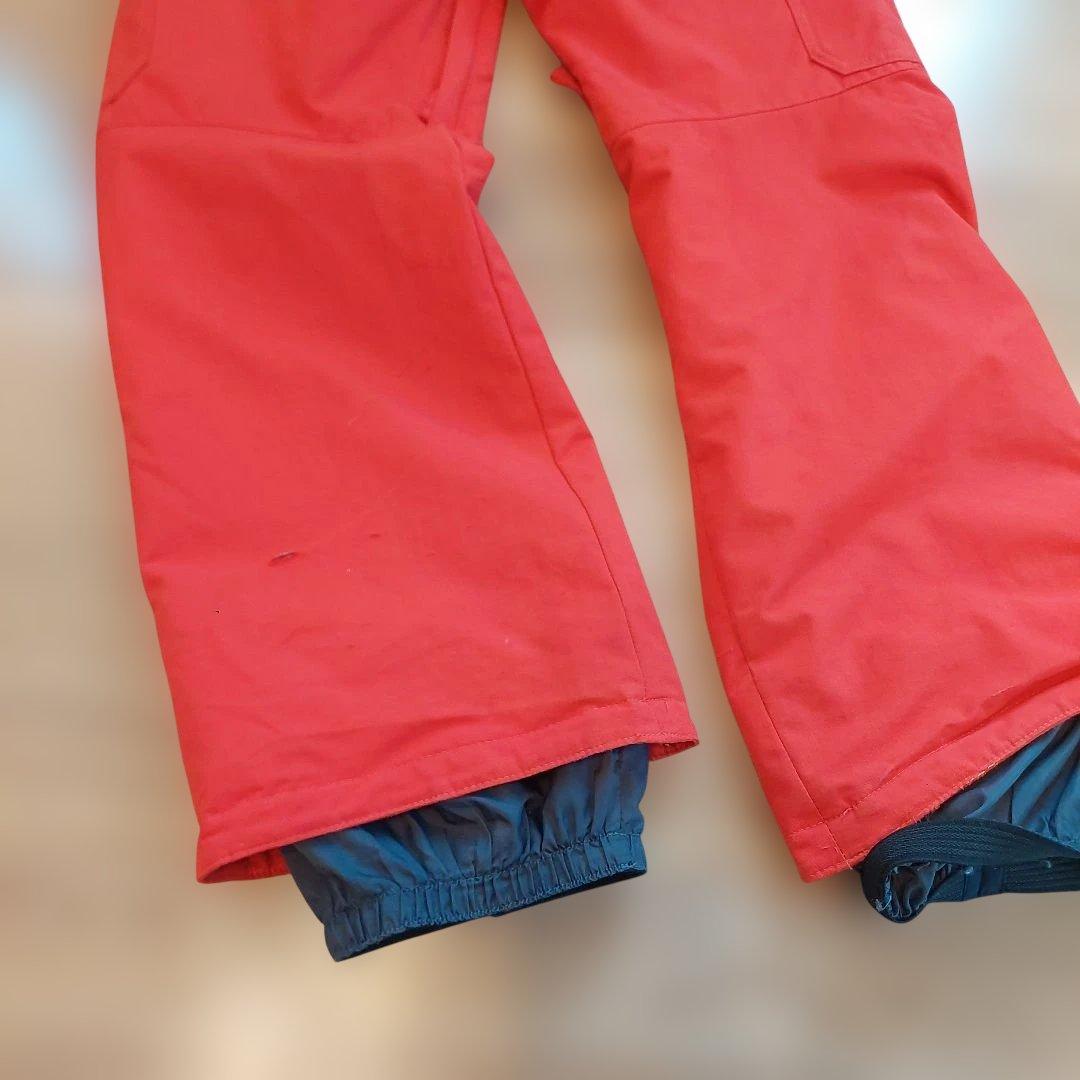 Burton スノーボードウェア Mサイズ グレー/赤