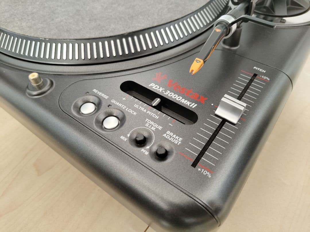 【Vestax】PDX-3000mk2DJターンテーブル★超美品!!★動作確認済