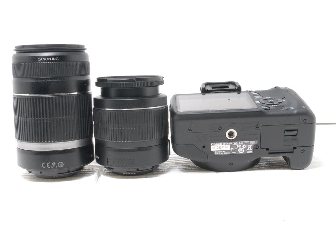 美品❤️ショット数少✨Canon EOS Kiss X4 ダブルレンズセット