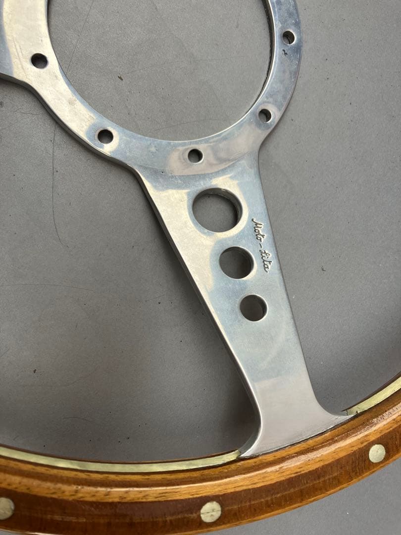 モトリタ　ウッドステアリングホイール　最終値下げ