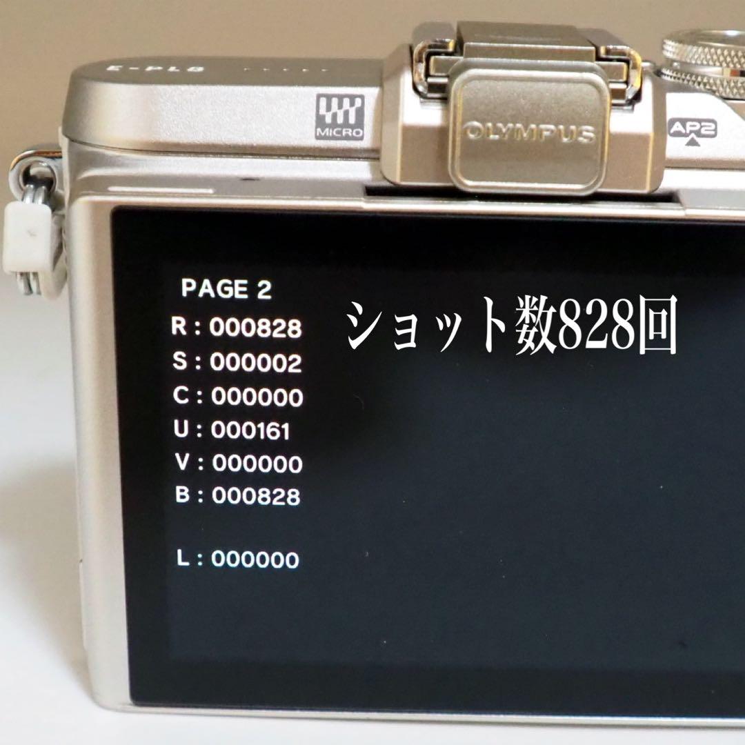 ⭐️オリンパスPEN E−PL8 Wi-Fi搭載でスマホへ転送 ショット数828回