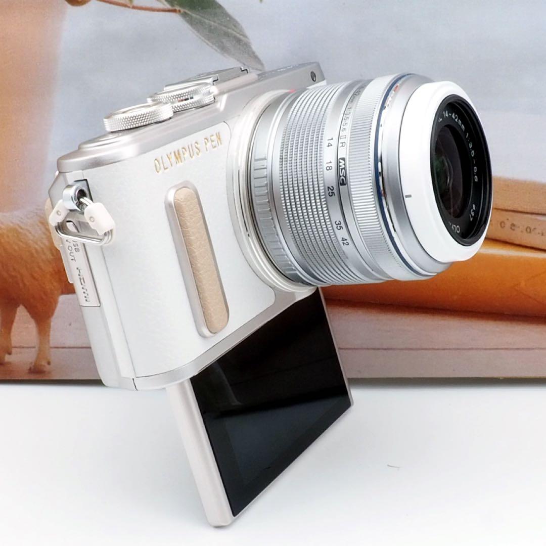 ⭐️オリンパスPEN E−PL8 Wi-Fi搭載でスマホへ転送 ショット数828回