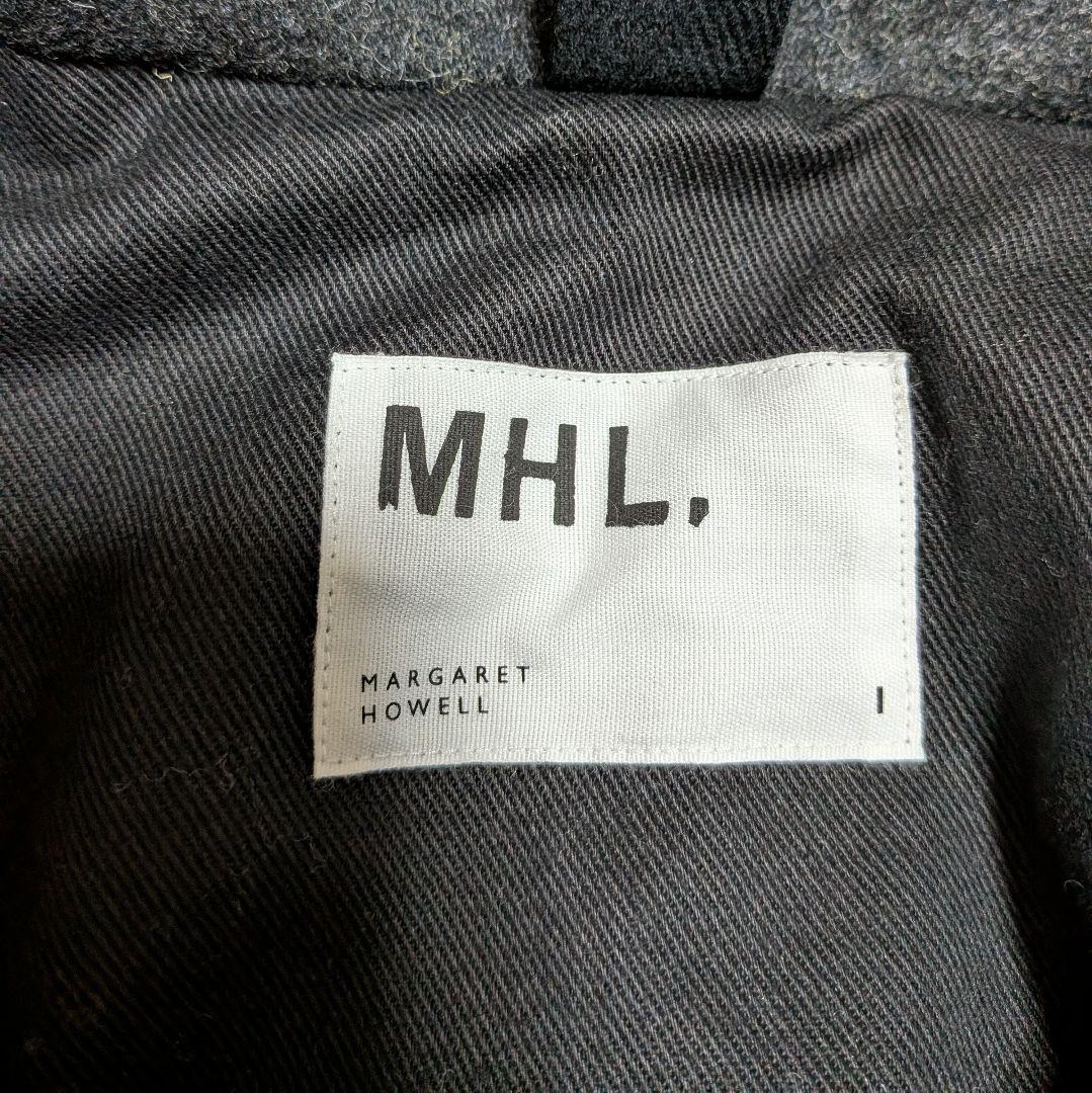 極美品✨️24AW MHL. ベーシックウールメルトンコート 定価6.4万