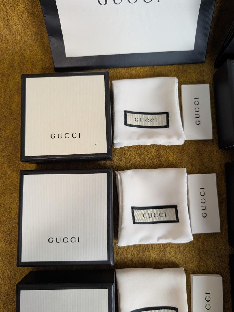 まとめ売り　セット　GUCCI　グッチ　空箱　保存袋　ボックス　ショップ袋