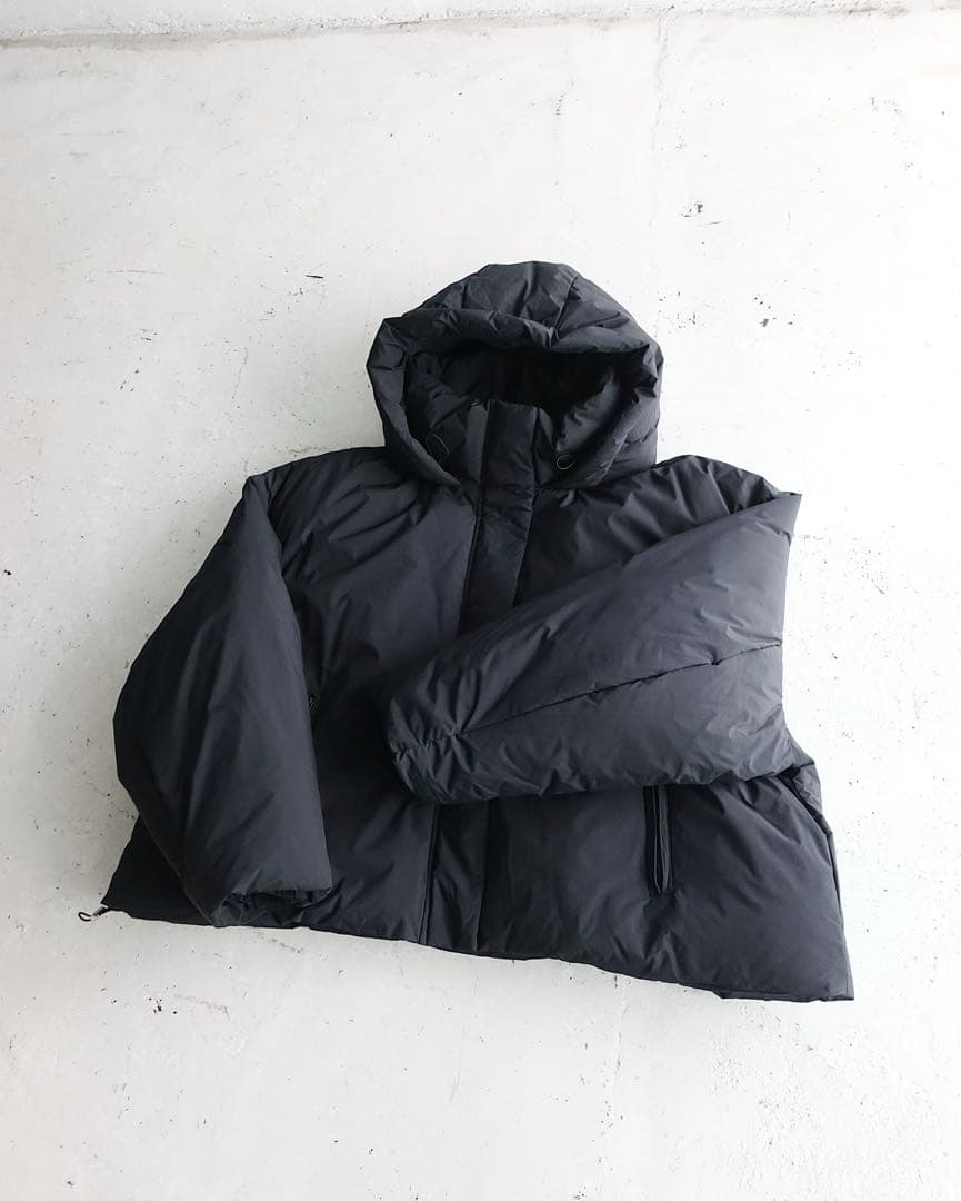 k*i様 Wide & Short length Black puffer ja