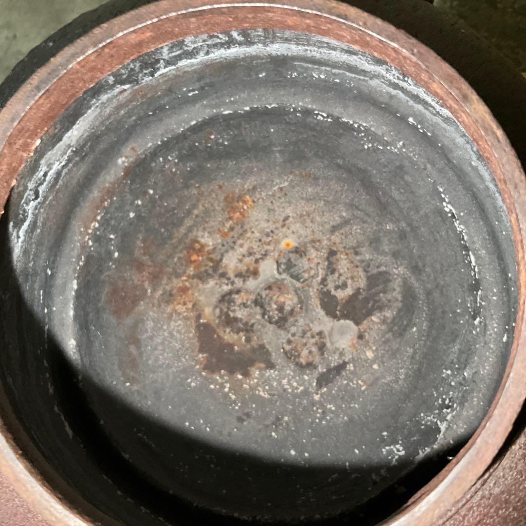 希少　欠風炉　真形羽釜　釜師清光作　電熱器　創巧野々田　動作確認済