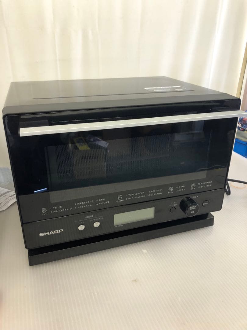 7h10 2023年製 SHARP オーブンレンジ RE-WF184-B 動作品