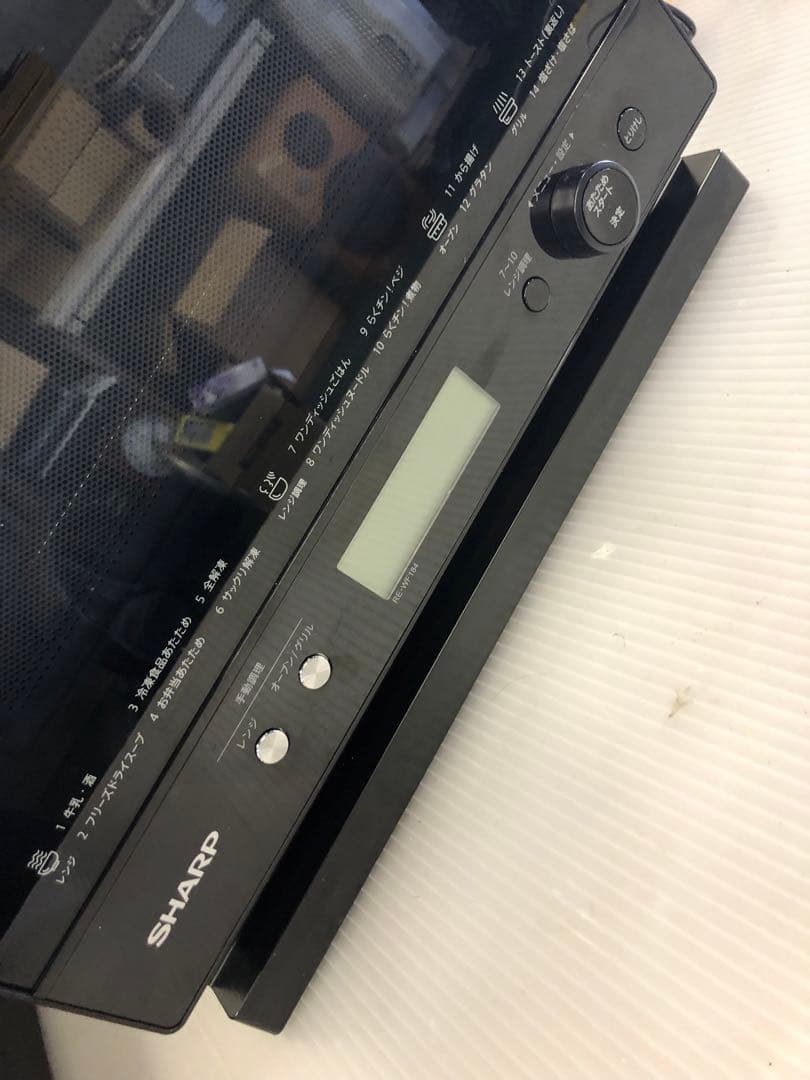 7h10 2023年製 SHARP オーブンレンジ RE-WF184-B 動作品