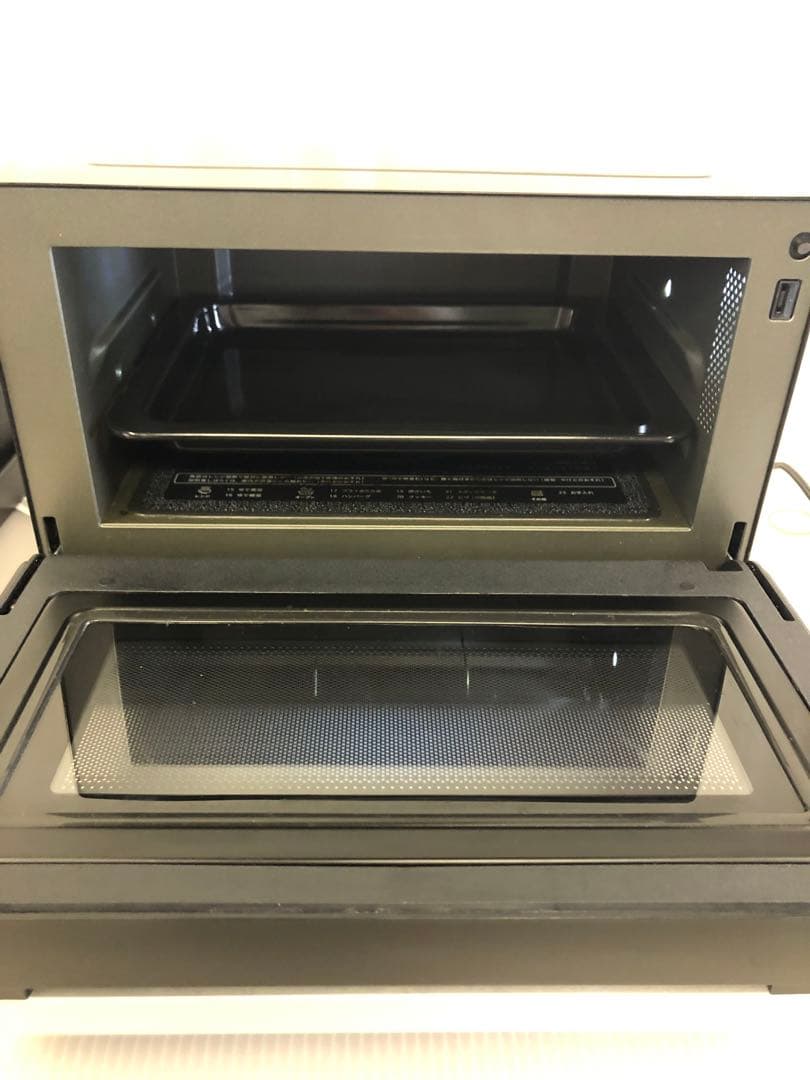 7h10 2023年製 SHARP オーブンレンジ RE-WF184-B 動作品
