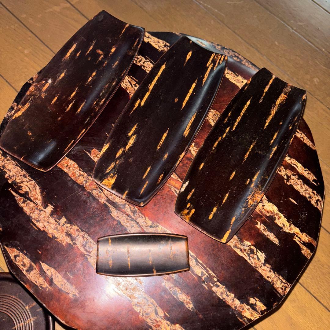 桜皮工芸 茶器セット