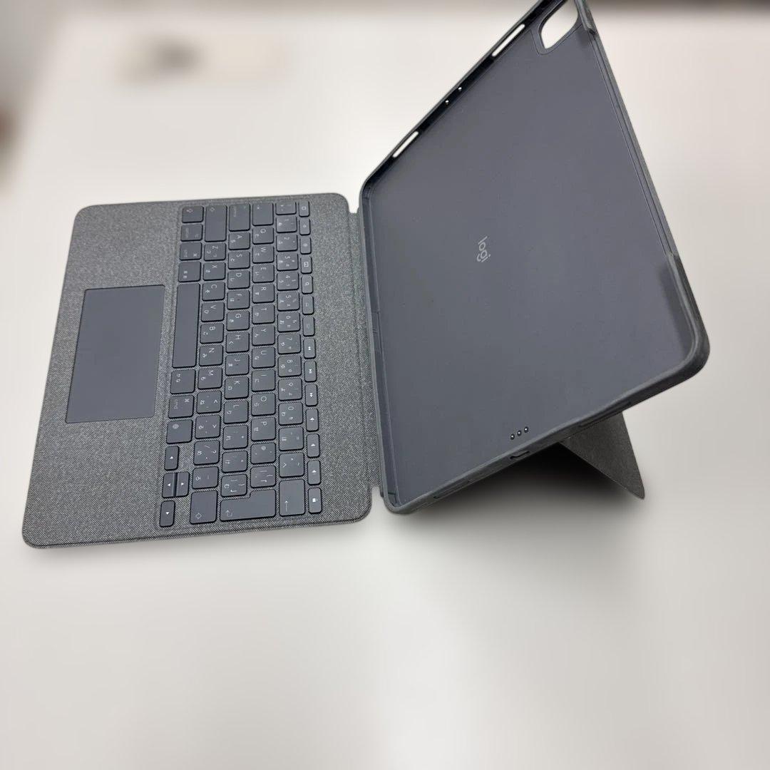 ロジクールcombo touch 13インチキーボードカバー グレーYU0047