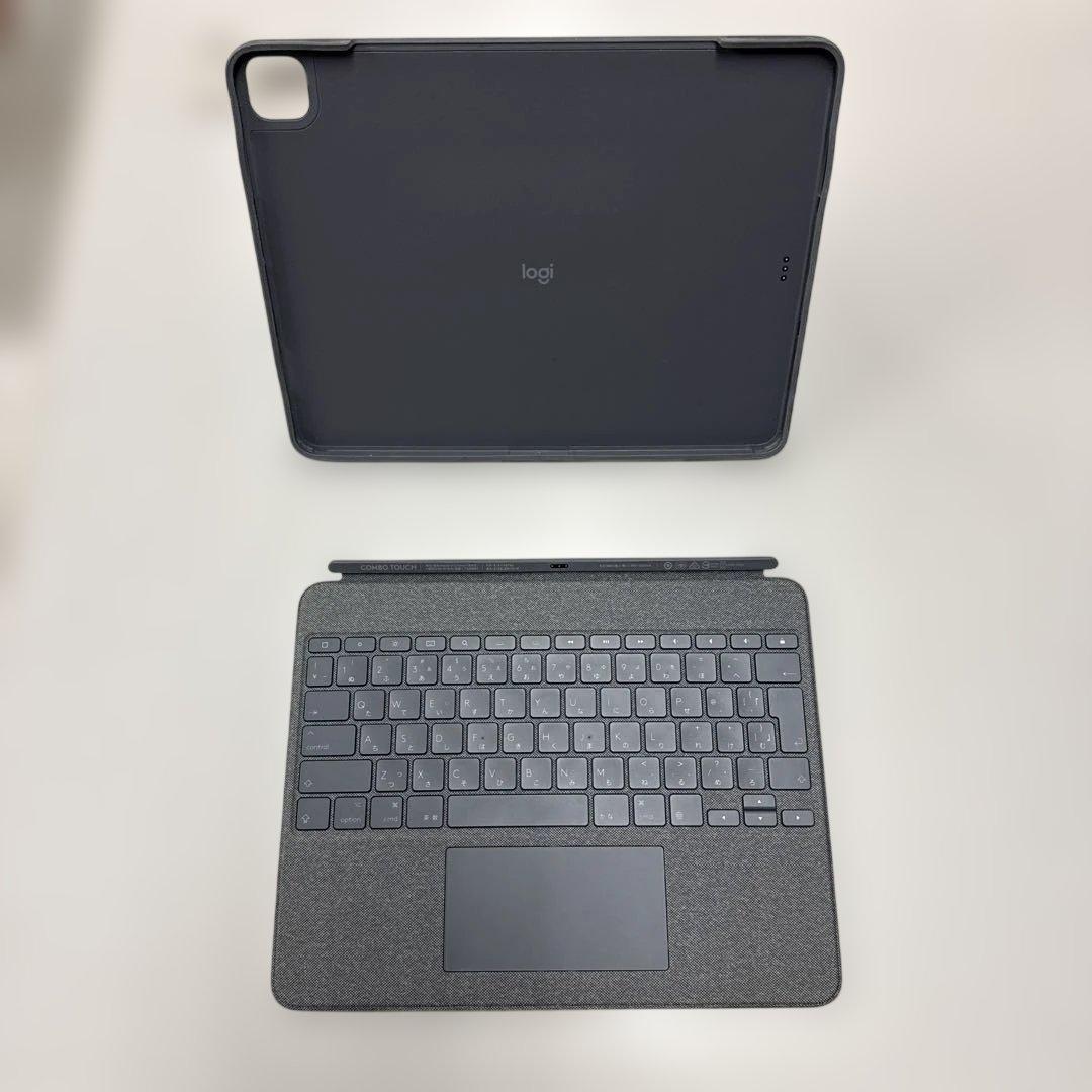 ロジクールcombo touch 13インチキーボードカバー グレーYU0047