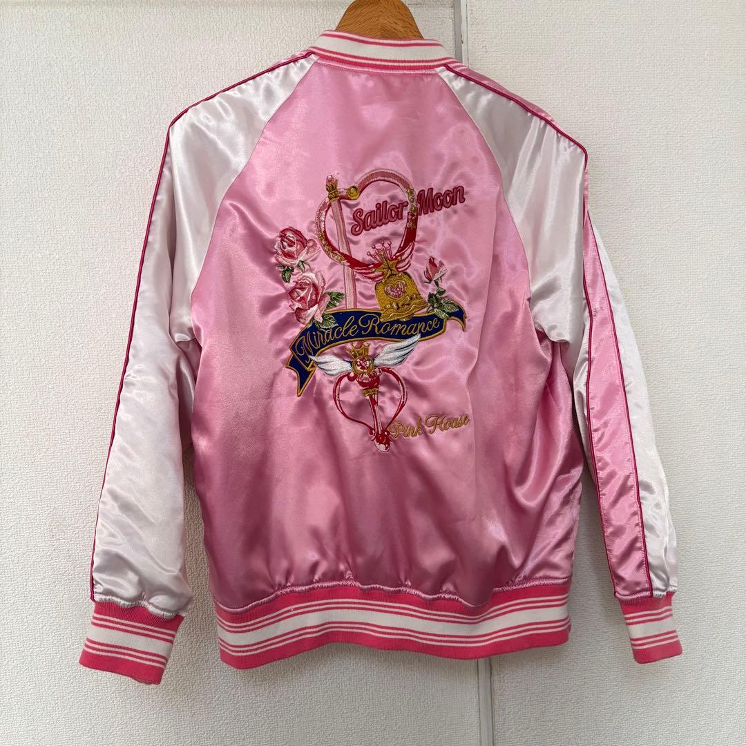 セーラームーン　ピンクハウス　ローズミラクルロマンス　スカジャンM伊勢丹限定
