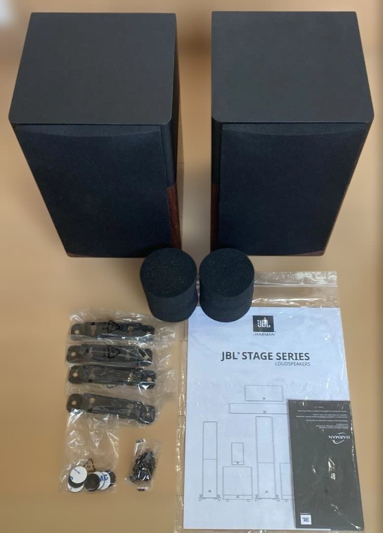 美品 JBL STAGE A120 ブックシェルフスピーカー　ペアセット