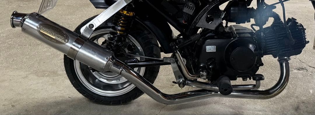 ク*Z様 モンキー50 TAKEGAWA ハイパーエキゾーストシステム